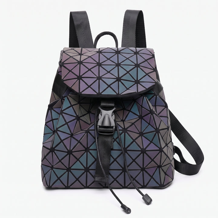 Unisex Lysende Geometrisk Ryggsäck