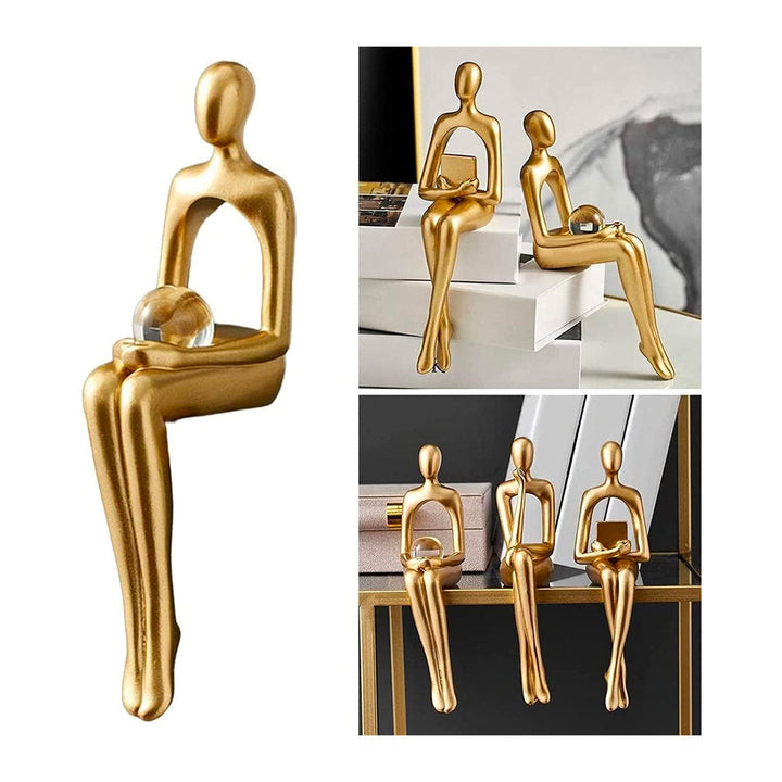 Abstrakt Tenker Statue - Modern Hemmedekor