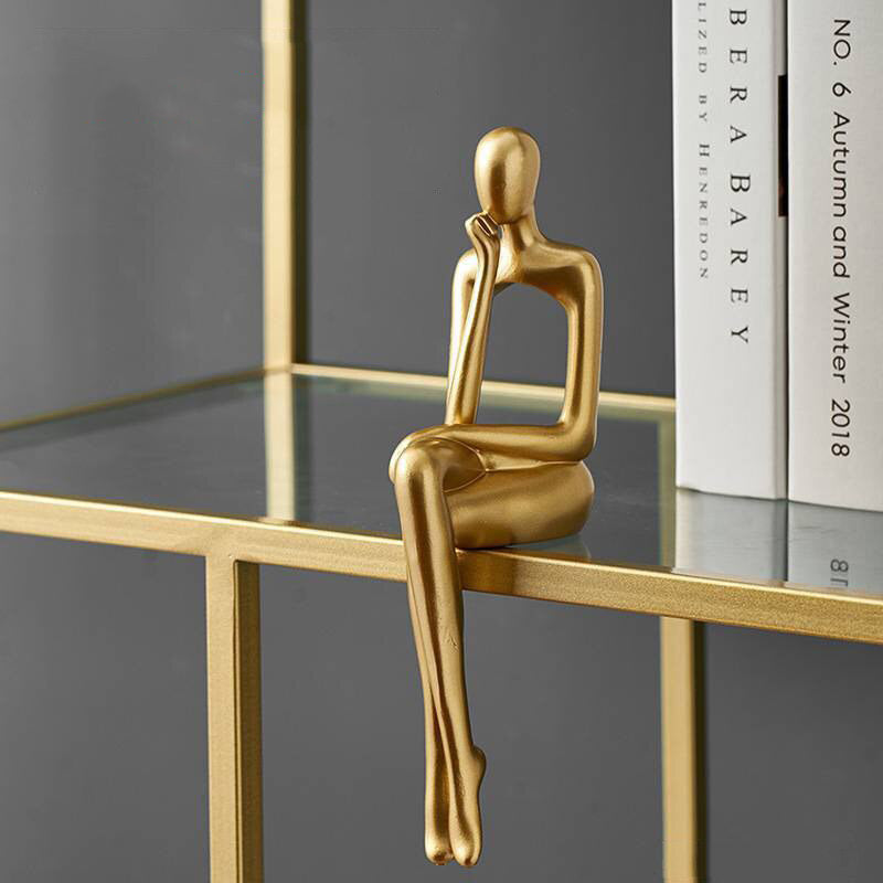 Abstrakt Tenker Statue - Modern Hemmedekor