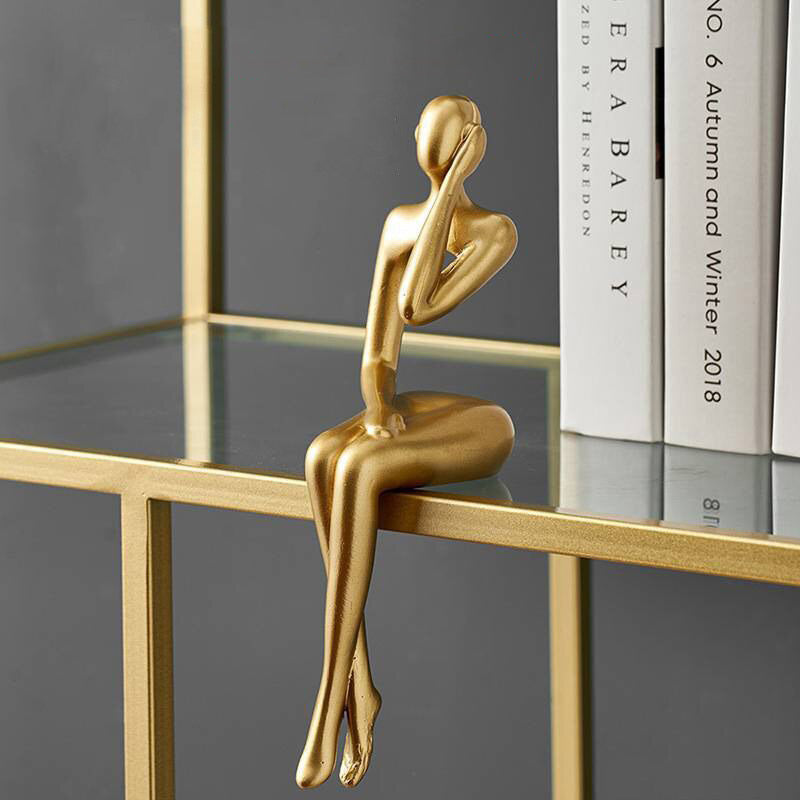 Abstrakt Tenker Statue - Modern Hemmedekor