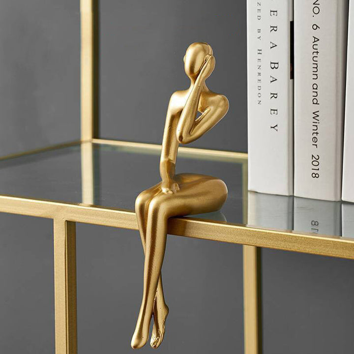 Abstrakt Tenker Statue - Modern Hemmedekor