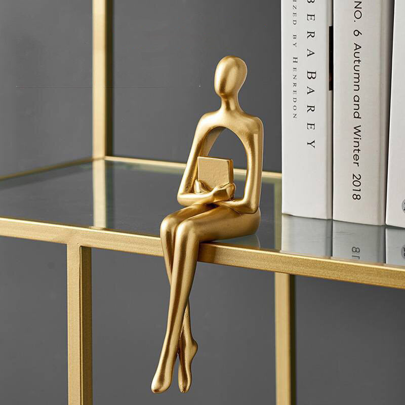 Abstrakt Tenker Statue - Modern Hemmedekor