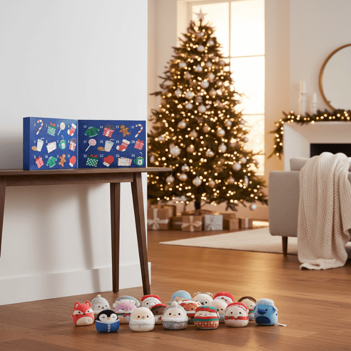 Adventskalender för Barn: 24 Charmig Mikromallow-Figurer