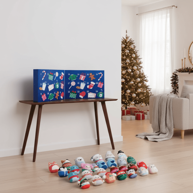 Adventskalender för Barn: 24 Charmig Mikromallow-Figurer