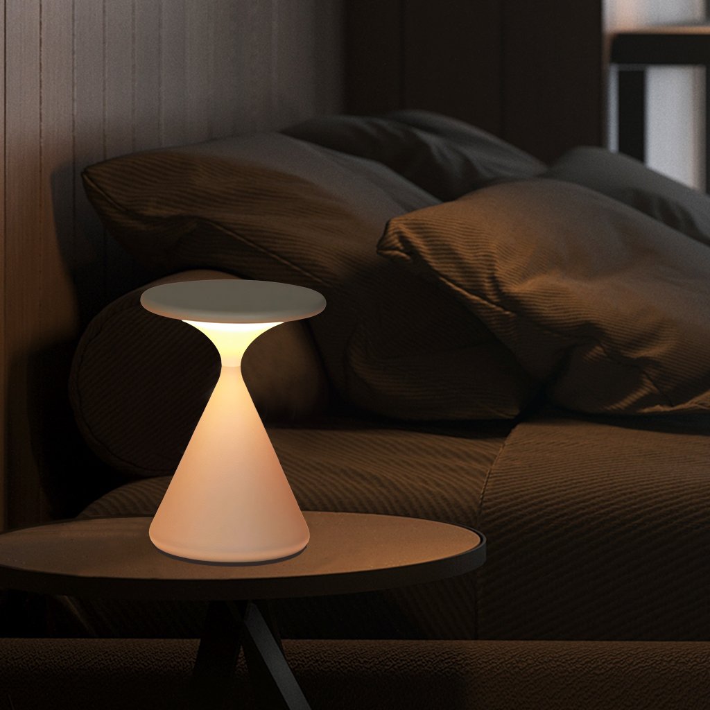 Aeron Hourglass Bordslampa - Batteridrevet | Justerbar LED