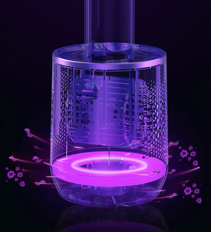 AirPure 3-i-1 Luftkjöler - UV Rensing &amp; Ionisator