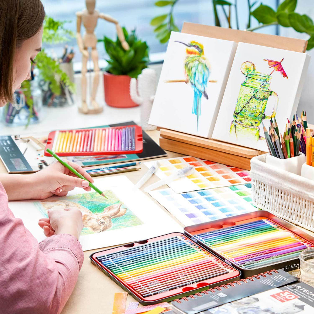 Akvarellblyantsett för Kunstnere &amp; Kreativa Sjeler