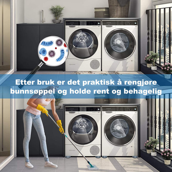 Antivibrasjonsstötte till tvättmaskin - 4-pakning | Stöyreduksjon