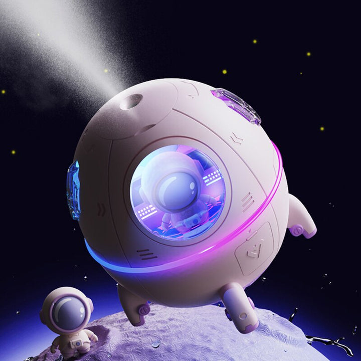 Astronaut Luftfukter med Nattlampe och Aroma Diffuser