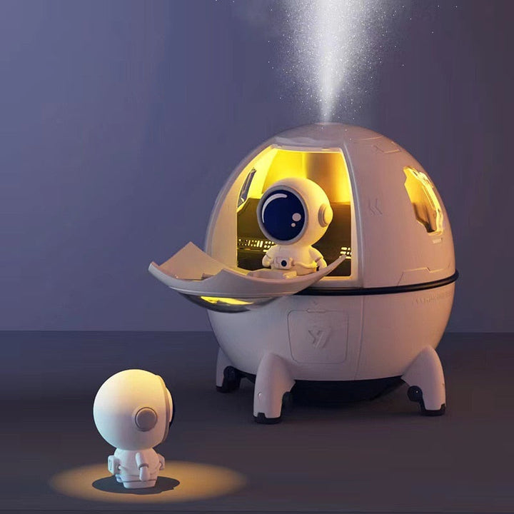 Astronaut Luftfukter med Nattlampe och Aroma Diffuser