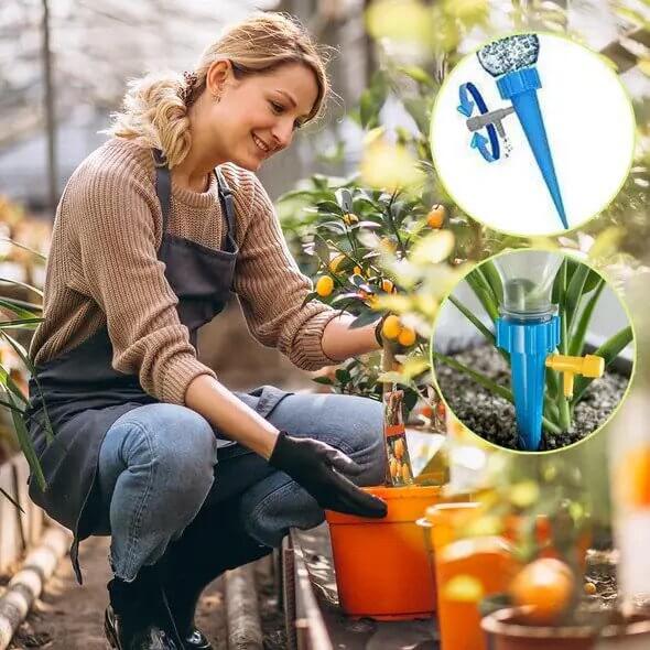 Automatisk Dryppvanningssystem för Planter – Upp till 15 Dagar