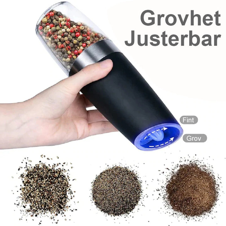 Automatisk Elektrisk Salt- och Pepperkvern | Slitstark och Lätt