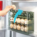 Automatisk Flip Egg Boks - Kjöleskap Organisering för 30 Egg