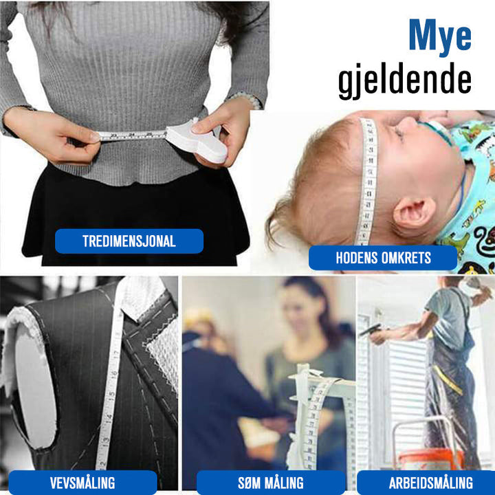 Automatisk Målebånd - Enkel Kroppsmåtting - Noggrann Resultat