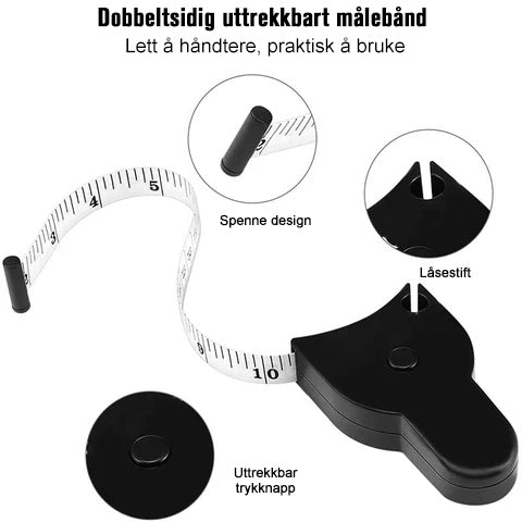 Automatisk Målebånd - Enkel Kroppsmåtting - Noggrann Resultat