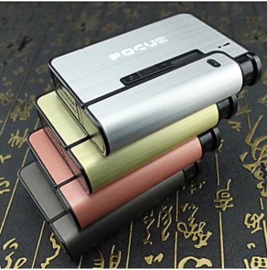 Automatisk Sigarettetui med Integrerad Lighter