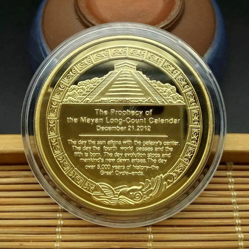 Aztekisk Kalendermedalje Dekorasjon