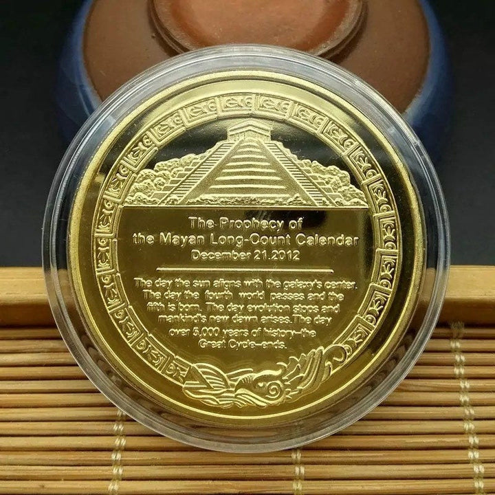 Aztekisk Kalendermedalje Dekorasjon