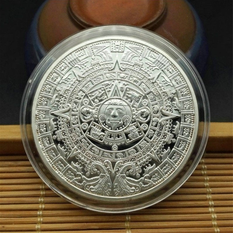 Aztekisk Kalendermedalje Dekorasjon