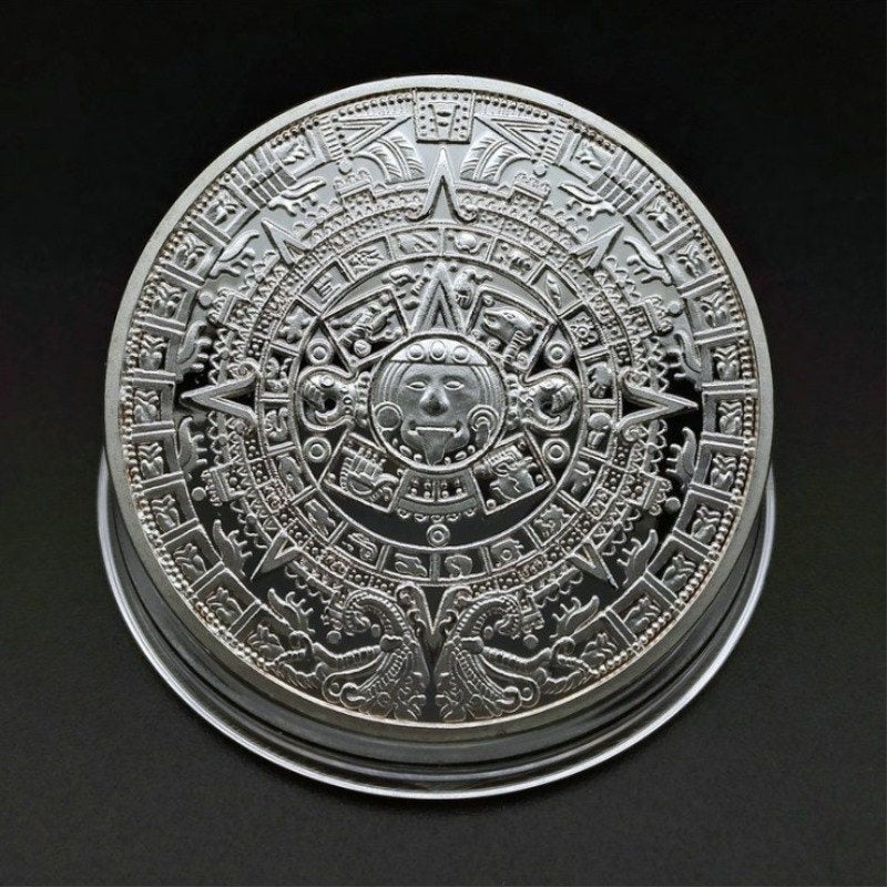 Aztekisk Kalendermedalje Dekorasjon