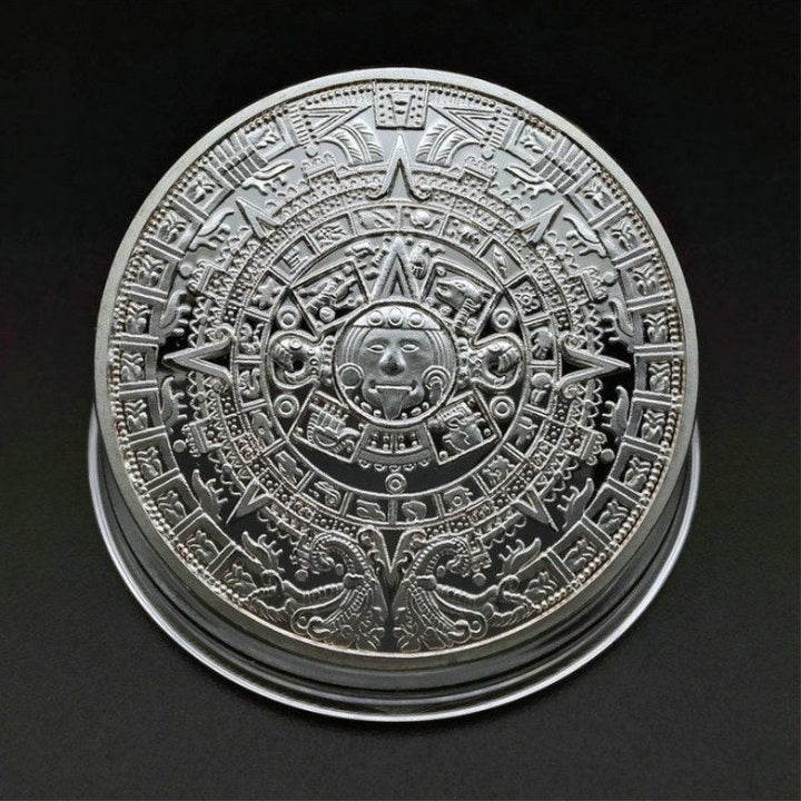 Aztekisk Kalendermedalje Dekorasjon