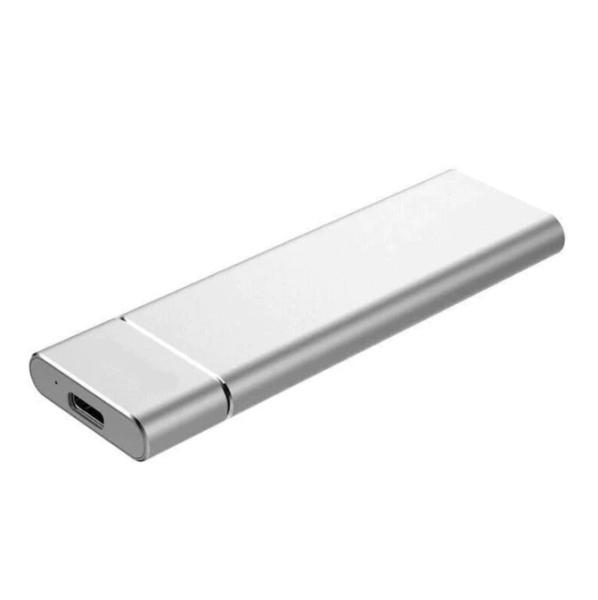 Bärbar Ekstern Harddisk - Höghastighets Lagring med Aluminiumhus
