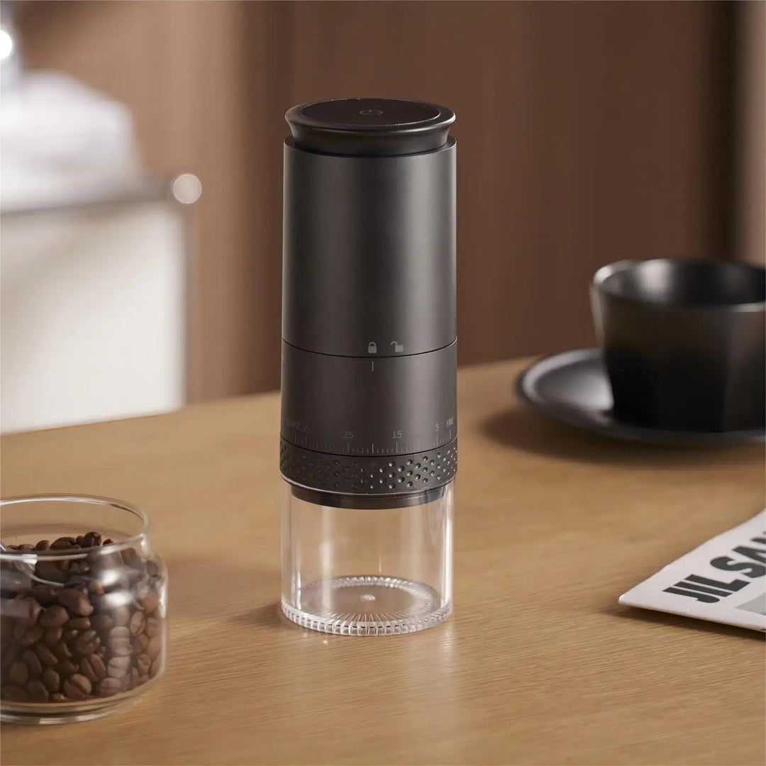 Bärbar Elektrisk Kaffekvern – Perfekt Malt Kaffe, Överallt