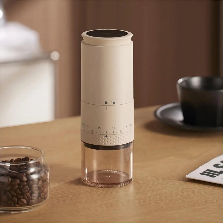 Bärbar Elektrisk Kaffekvern – Perfekt Malt Kaffe, Överallt