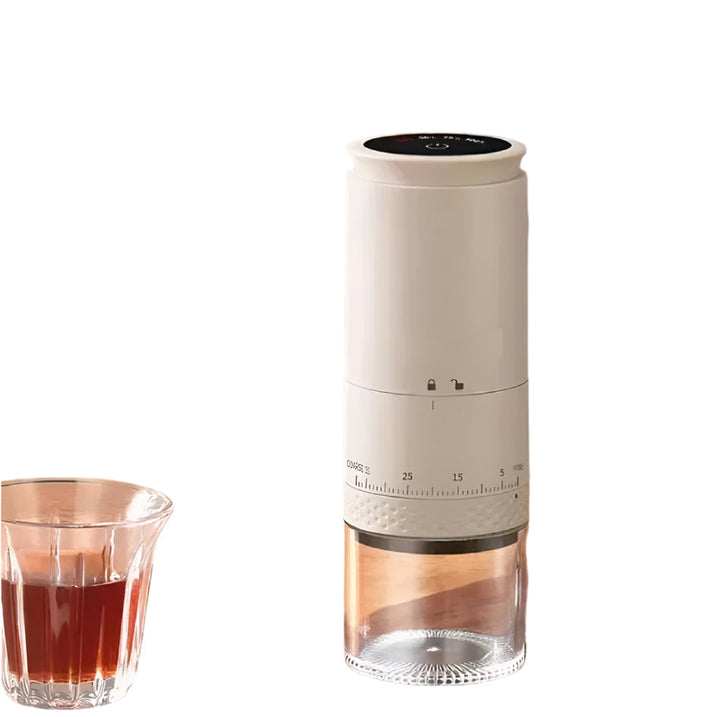 Bärbar Elektrisk Kaffekvern – Perfekt Malt Kaffe, Överallt