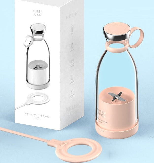 Bärbar Elektrisk Smoothie Blender för Fräscha Drikker