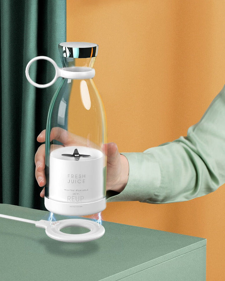 Bärbar Elektrisk Smoothie Blender för Fräscha Drikker