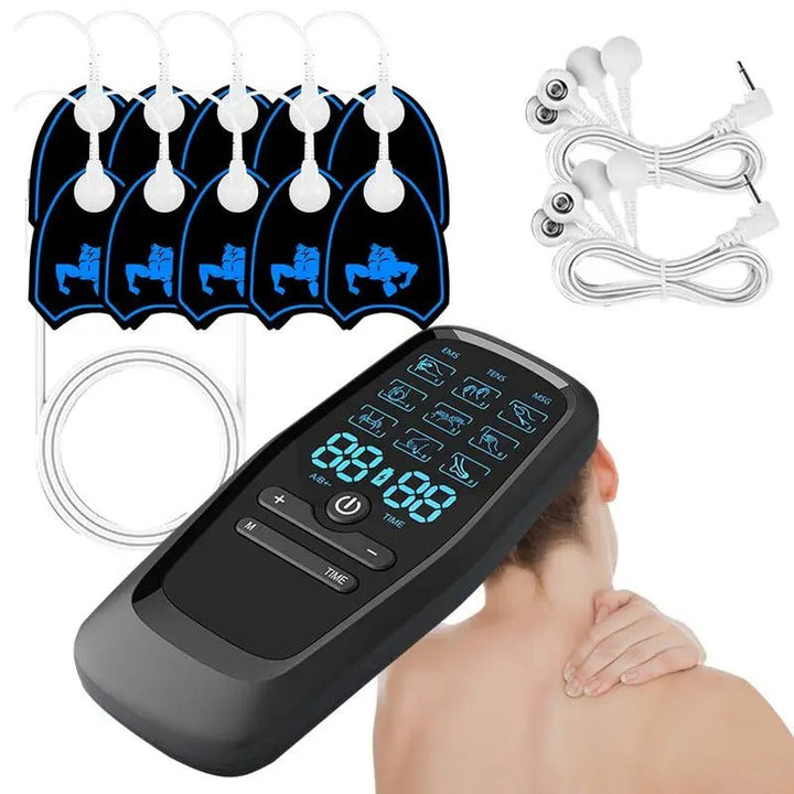 Muskelstimulator med TENS och EMS Teknik