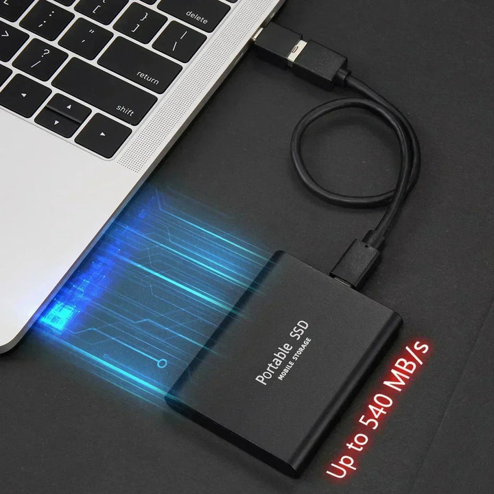Bärbar SSD-Solid State Drive för Hurtig Lagring