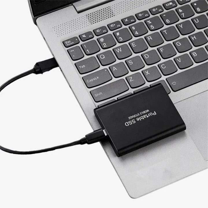 Bärbar Ekstern Solid State Disk – Snabb USB 3.1 Lagring