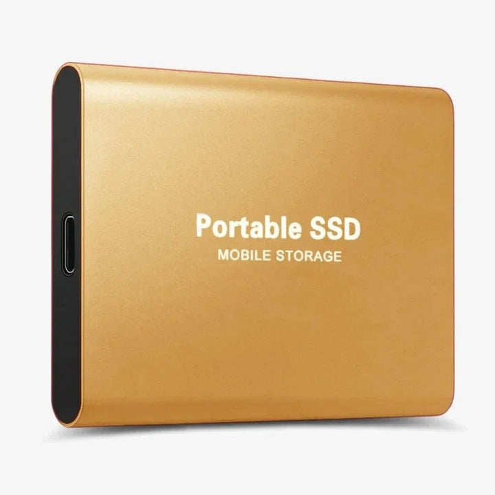 Bärbar Ekstern Solid State Disk – Snabb USB 3.1 Lagring