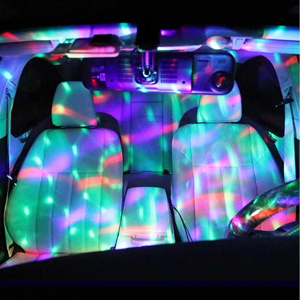 Bärbar USB Disco Lyssopp för Fest