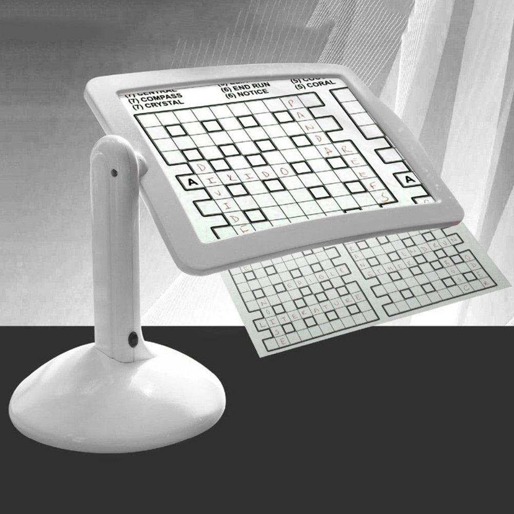 Bärbart Forstörrelsesglass med LED-ljus
