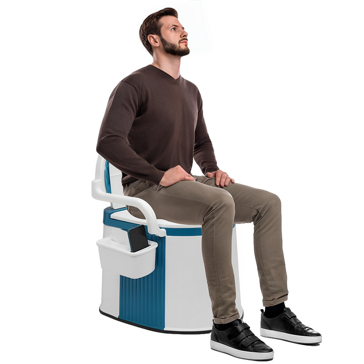 Bärbart Toalett för Vuxna och Eldre med Ergonomisk Design