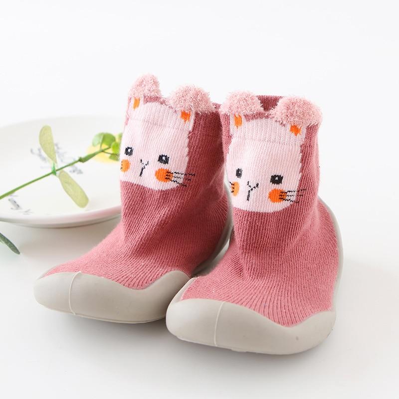 Baby Anti-skli Sokkesko för Småbarn