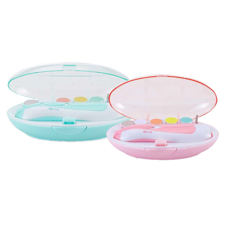 Baby Elektrisk Negletrimmer med LED-Ljus