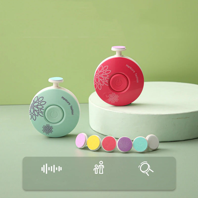 Baby Elektrisk Negletrimmer - Säker, Stille och Effektiv