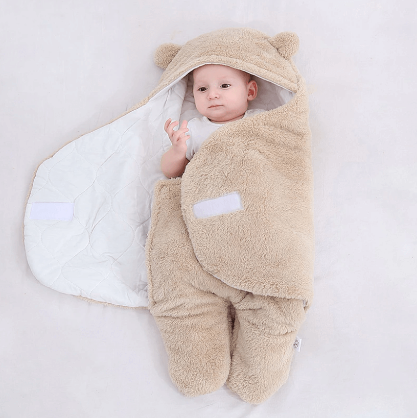 Babypledd Sovepose – Mjuk och Mysig Innpakning för Nyfödte