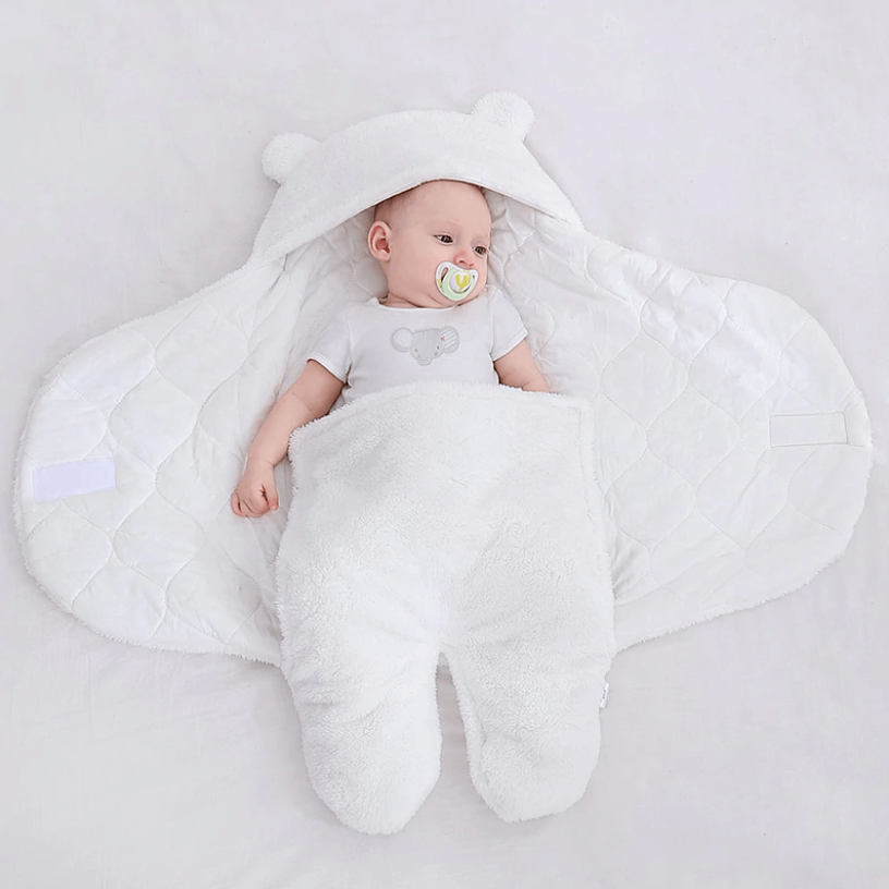 Babypledd Sovepose – Mjuk och Mysig Innpakning för Nyfödte