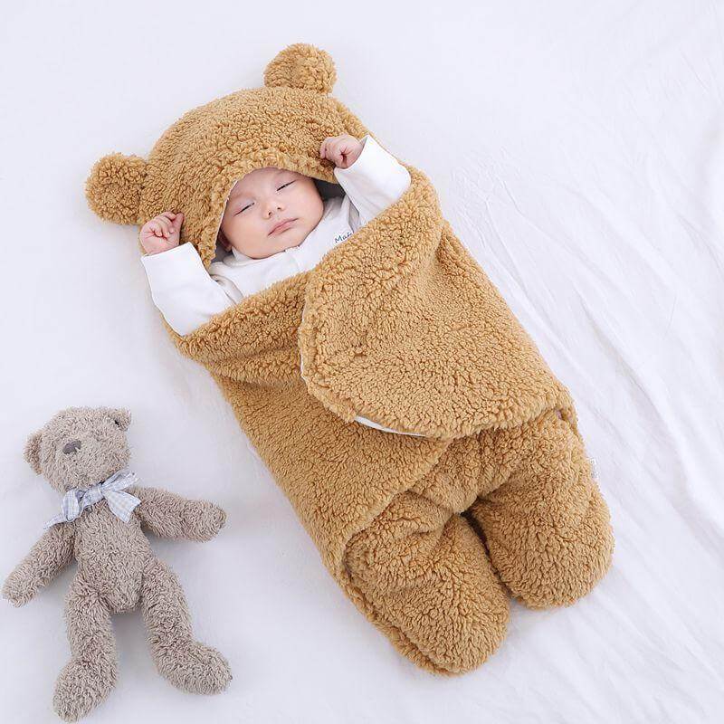 Babypledd Sovepose – Mjuk och Mysig Innpakning för Nyfödte