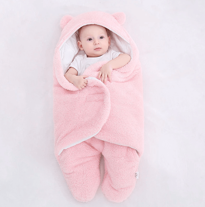 Babypledd Sovepose – Mjuk och Mysig Innpakning för Nyfödte