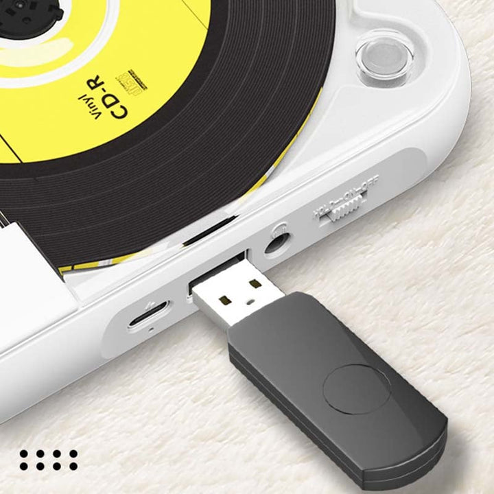 Bärbar CD-spiller - Bluetooth | Hi-Fi Ljud | Flera Färger