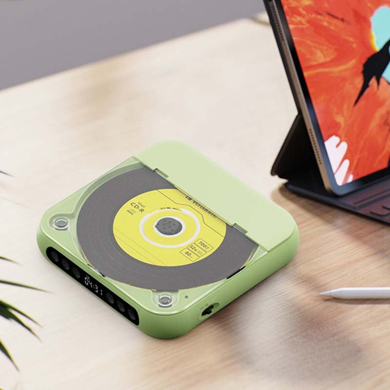 Bärbar CD-spiller - Bluetooth | Hi-Fi Ljud | Flera Färger