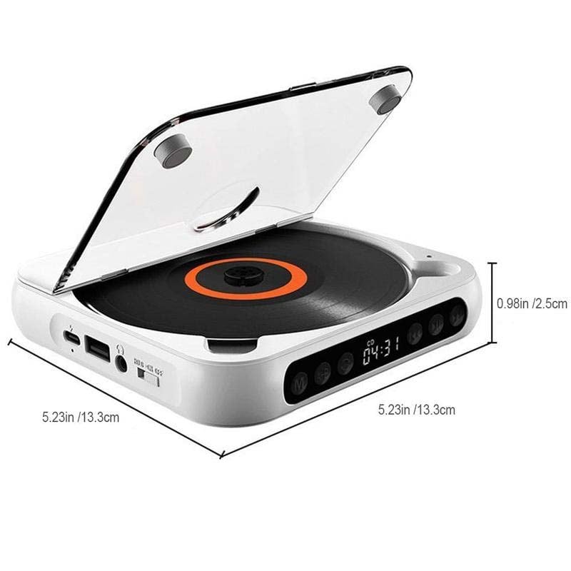 Bärbar CD-spiller - Bluetooth | Hi-Fi Ljud | Flera Färger