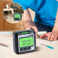 Bärbar Digital Högdepresisjons Vinkelmåler | LCD | IP65