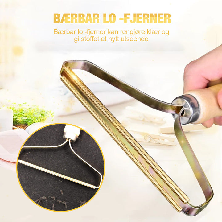 Bärbar Hårta bortr - Lofri Lint Remover | Inkl. Kobberhode